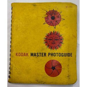 Kodak Master Photoguide‎ 1963 Vintage Photography Manual Guide Book Collector